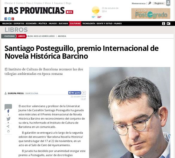 santiago-posteguillo-premio-novela-historica-barcino-las-provincias