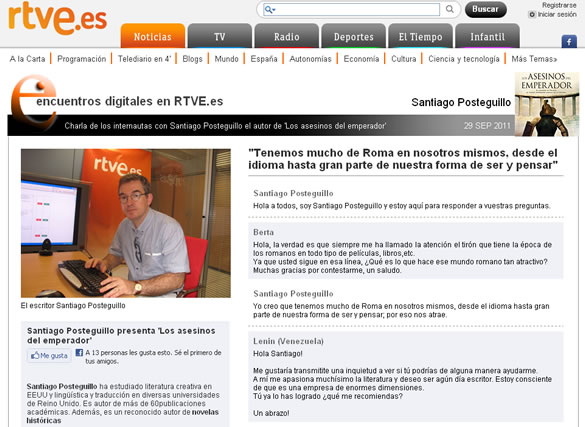santiago_posteguillo_entrevista_encuentros_digitales_rtve