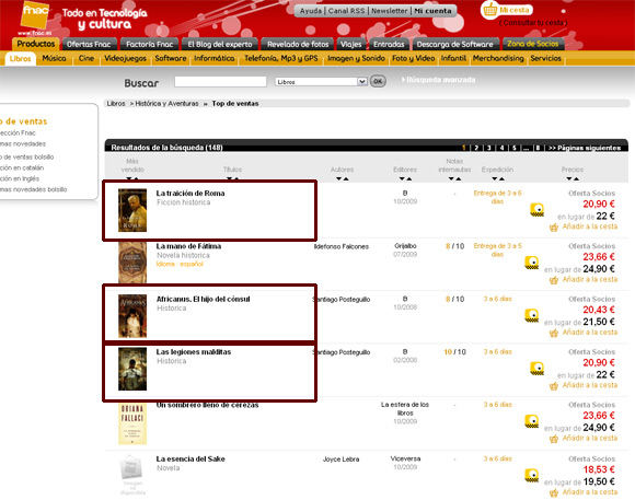 ranking_fnac